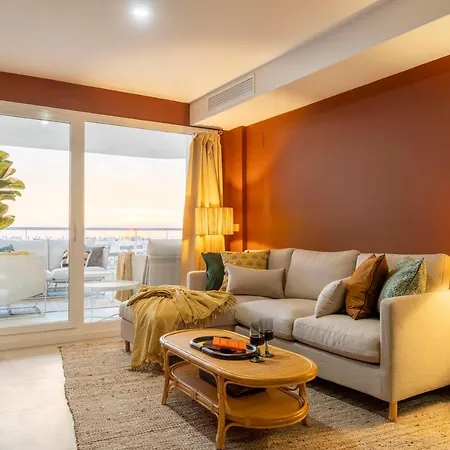 Gran Canet 2br! Walk To Beach, Sea View, Sauna & Gym Canet d'En Berenguer