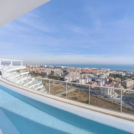 Апартаменты Gran Canet 2br! Walk To Beach, Sea View, Sauna & Gym *
