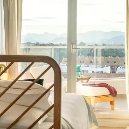Gran Canet 2br! Walk To Beach, Sea View, Sauna & Gym Апартаменты *