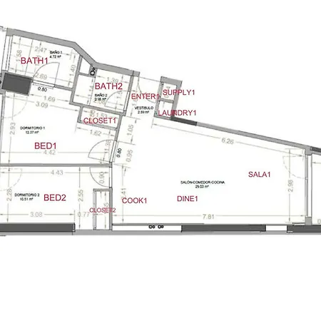 Gran Canet 2br! Walk To Beach, Sea View, Sauna & Gym *